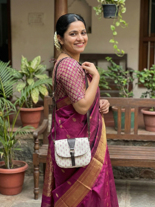 Cotton Bag - Cream colour